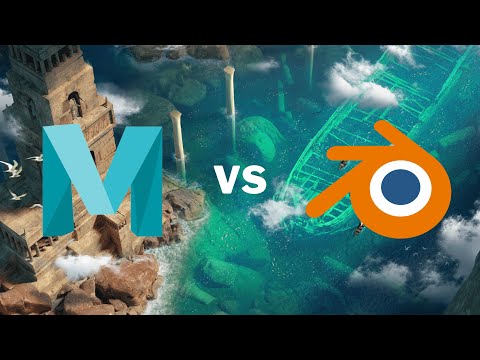 Maya или Blender, что лучше?