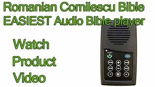 Romanian Cornilescu Version EASIEST Audio Bible player
