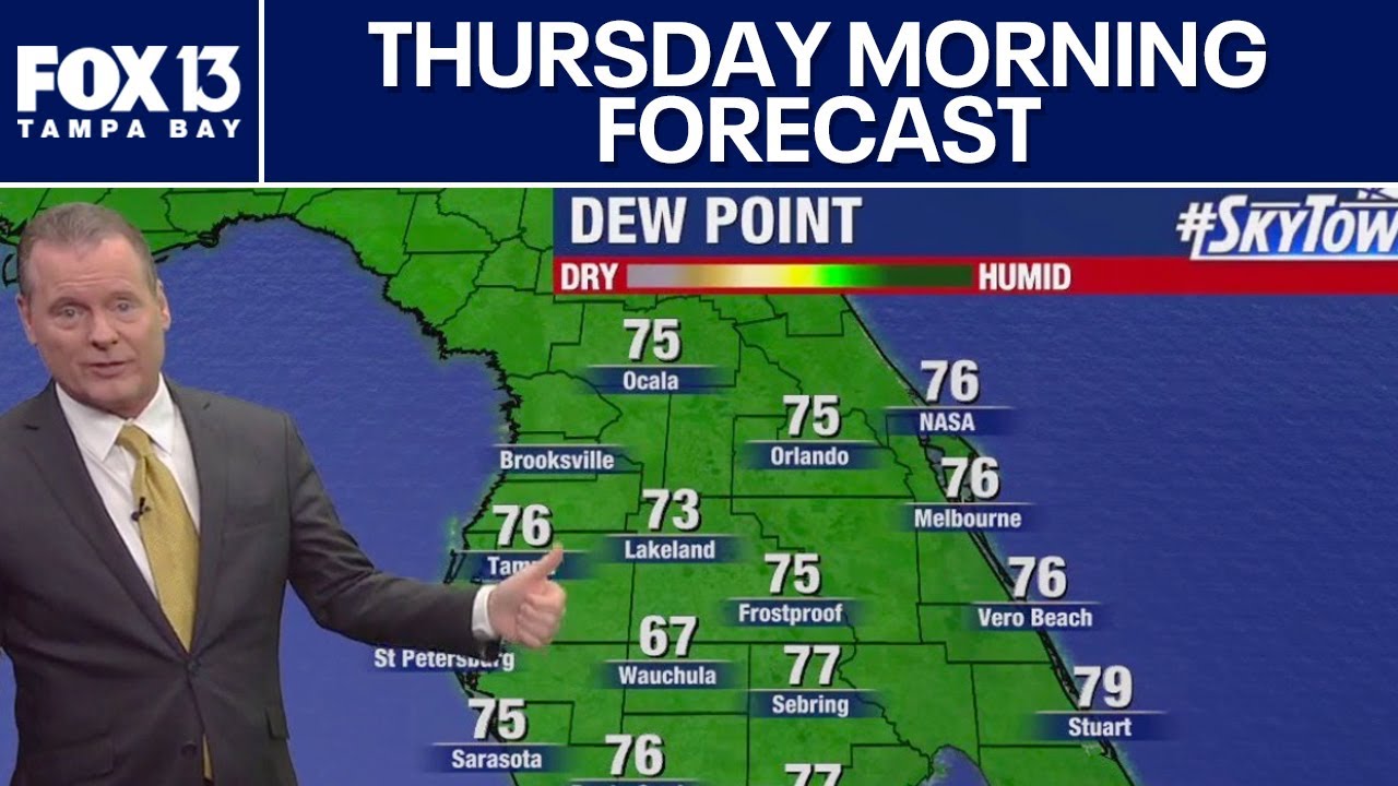 Tampa weather | Thursday forecast - YouTube
