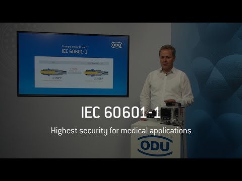 IEC 60601-1: How ODU guarantees maximum possible protection for patient and operator [English]