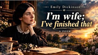 Emily Dickinson: “I’m Wife—I’ve Finished That” | Summary, Analysis, Themes & Meaning