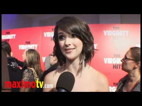 NICOLE WEAVER Interview at "THE VIRGINITY HIT" Scr...