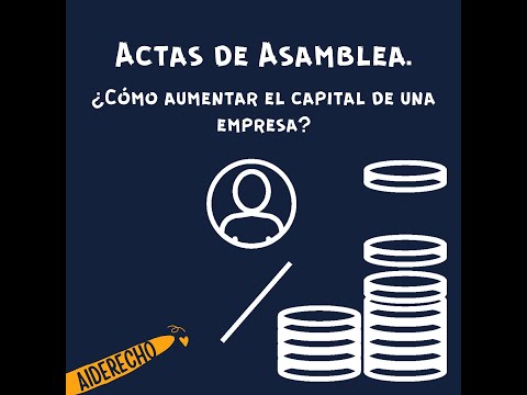 Video: ¿Cómo se puede aumentar el capital autorizado?