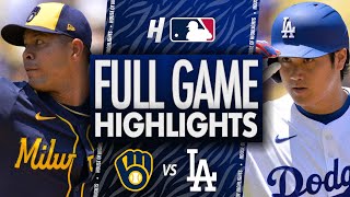 Download Lagu Milwaukee Brewers vs Los Angeles Dodgers - FULL GAME HIGHLIGHTS | July 20, 2025 MLB Season MP3 Download Lagu Milwaukee Brewers vs Los Angeles Dodgers - FULL GAME HIGHLIGHTS | July 20, 2025 MLB Season MP3