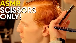 ASMR BARBER 💈 Scissors Only - Copper Hair!
