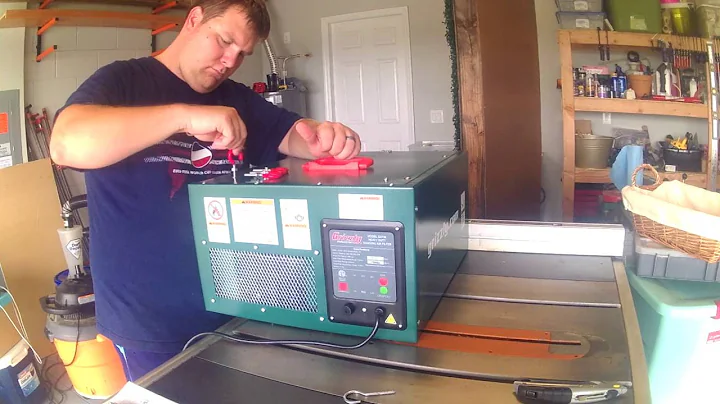 Grizzly G0738 unboxing and installation