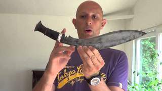 Gurkha kukri  more info about their use and design historically