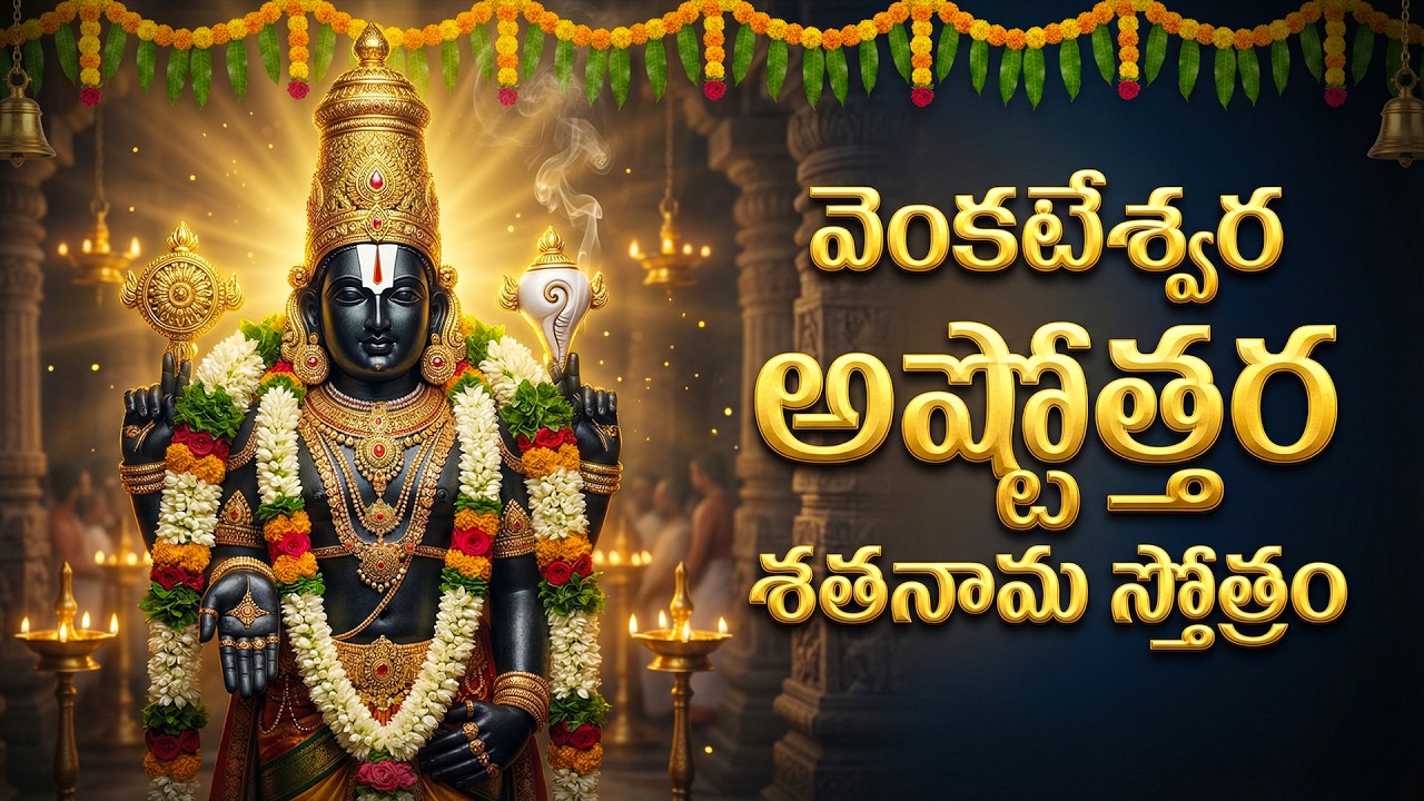 వెంకటేశ్వర అష్టోత్తర శతనామ స్తోత్రం | Venkateswara Songs | Venkateswara Ashtothara Shatanama Stotram