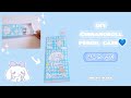 Sanrio DIY ✨ diy Cinnamoroll pencil case 💙 #diy #craft #cinnamoroll #sanrio #craftideas #papercraft