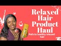 Relaxed  Hair Product Haul| Relaxed Hair Care pt2