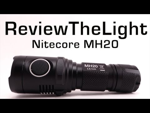 ReviewTheLight:  Nitecore MH20 (1000 Lumens, 4 Inches!)