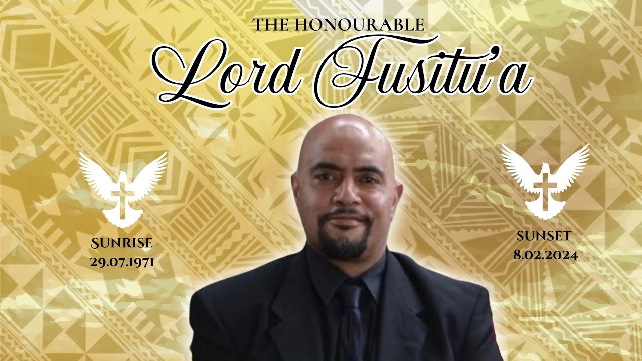 Final service in Auckland, New Zealand for Lord Fusitu'a