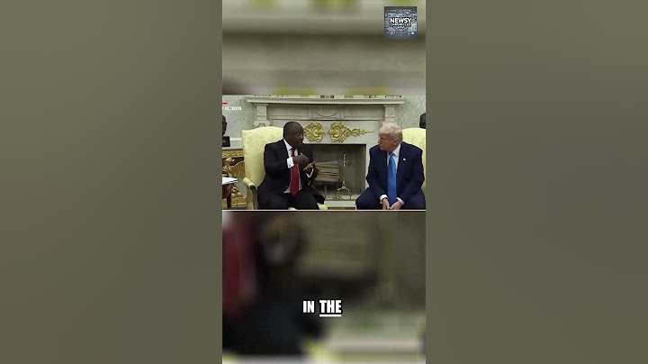 BREAKING NEWS: Trump, South Africa President Have Shocking Argument About White Farmer Death Claims