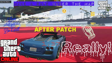 (Patched) How to Make a Race under the Map - GTA 5 online After patch 1.38