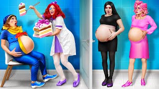 Ragatha e Pomni: truques de gravidez 🤡🤰🏻 / The Amazing Digital circus hospital parenting hacks