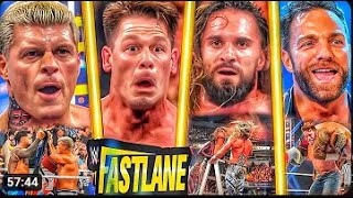 ملخص عرض WWE_Fastlane2023 عرض اسطوري+ ابطال جدد HD