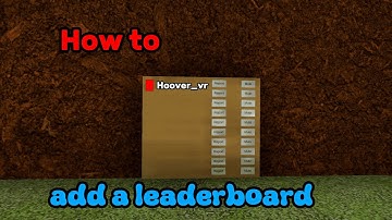 How to a leader board to your gorilla tag fan game