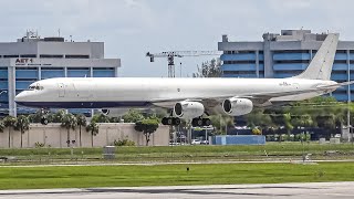 20 AWESOME TAKEOFFS and LANDINGS at MIA | DC8 787 747 | Miami Airport Plane Spotting [MIA/KMIA]