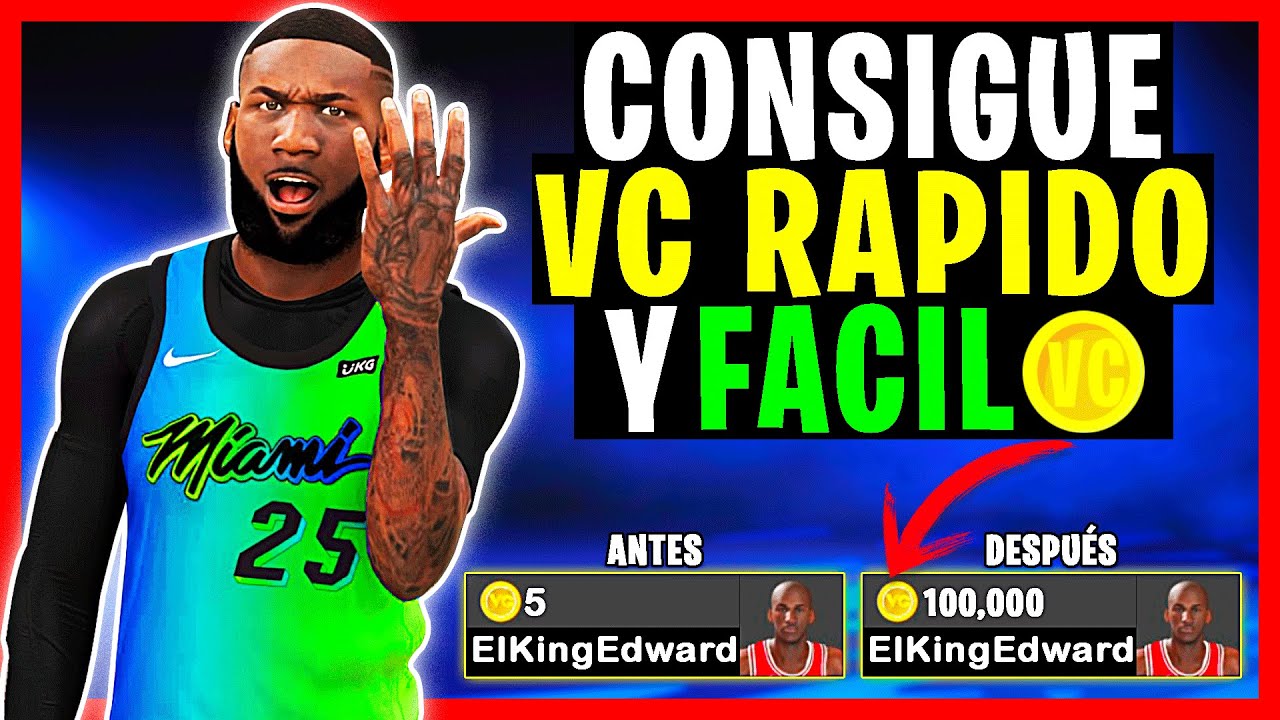 +25,000 VC DIARIOS! 😱 Como Conseguir Monedas RÁPIDO NBA 2K23 - Mejor