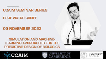 CCAIM Seminar Series - Prof Victor Greiff