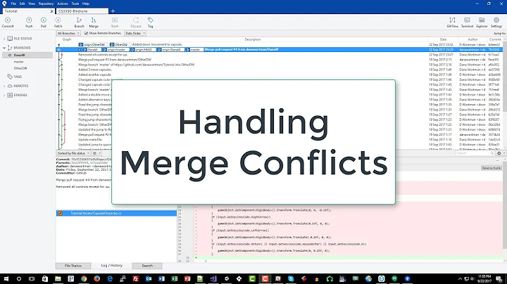 Handling Merge Conflicts with Visual Studio and SourceTree (7 of 9)