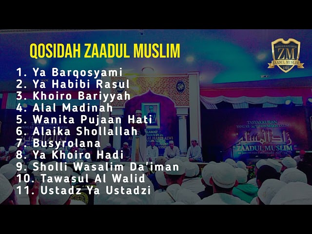 SHOLAWAT ZAADUL MUSLIM || FULL ALBUM‼️ class=