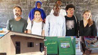 Inauguration d'une salle de classe à Niomre, en coopération avec la Fondation cepaim construite.....