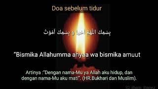 STORY WA MALAM-Doa Sebelum Tidur dan Artinya (2020)