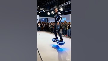 The Future Is Here: Flying Scooter Demo! #futuretech #antigravity #elonmusk #tesla