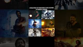 Guns Evolution in indian Cinema ll #actor #movie #bollywood #yash #salmankhan #kgf #rajinikanth