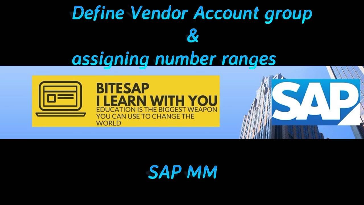 vendor account group and