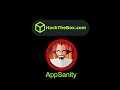 HackTheBox - AppSanity