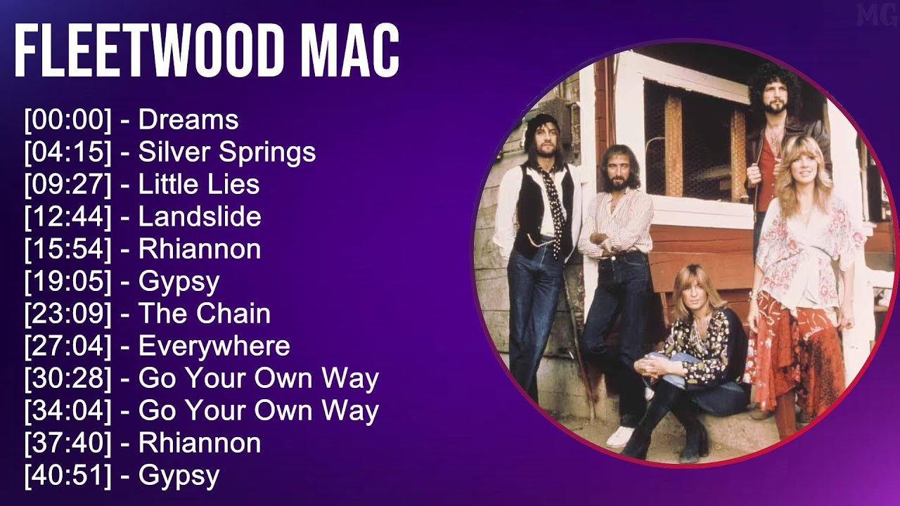 Fleetwood Mac 2025 MIX Greatest Hits - Dreams, Silver Springs, Little Lies, Landslide Fleetwood Mac 2025 MIX Greatest Hits - Dreams, Silver Springs, Little Lies, Landslide