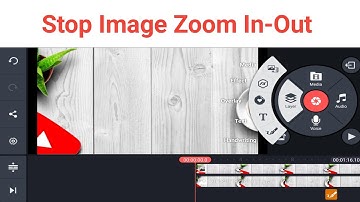 How to stop picture zooming in and out kinemaster app