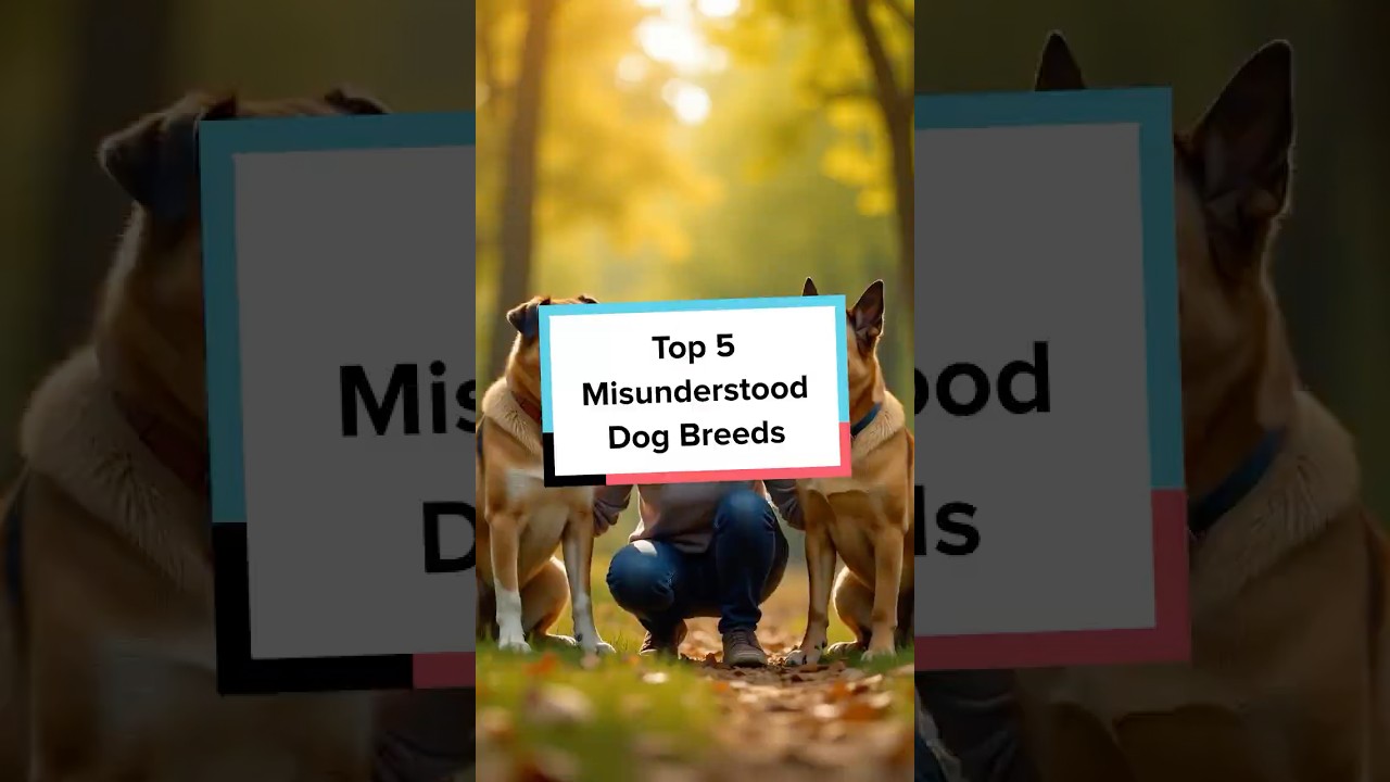 Top 5 Misunderstood Dog Breeds