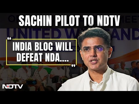 Lok Sabha Elections 2024 | Sachin Pilot To NDTV: backslash