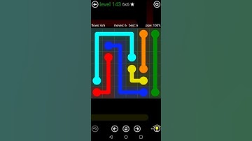 Flow free level 141-145 6x6 Mania walkthrough | Flow Free Gameplay | KHILADI_GENIUS GAMING
