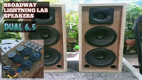 dual midhigh | lightning lab 6.5 | broadway bcs400 | sound check |