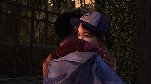 TWD Clem hugs all friends (GMV) Safe and Sound