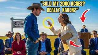HOA Illegally SOLD My 2000 Acres Of Land   So I LEGALLY Sold Their Houses