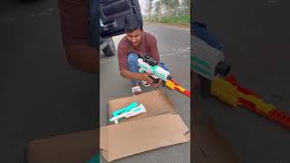 Download Lagu Toy Nearf gun vs ak47 toy gun testing MP3