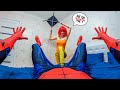 Spiderman pranked mary jane watson  epic comedy parkour pov prank 