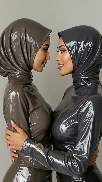 Two Girls Wearing Hijabs Kissing | #Lesbians Kissing