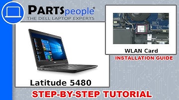 Dell Latitude 5480 (P72G001) WLAN Card How-To Video Tutorial