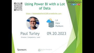 Using Power BI with a Lot of Data by Paul Turley