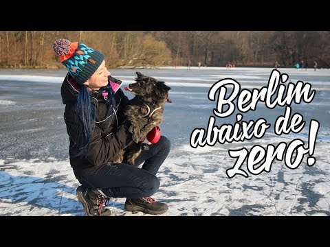 BERLIM ROTEIRO ALTERNATIVO INVERNO ANDEI NO LAGO CONGELADO! ?⛄️