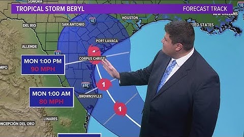Tracking Hurricane Beryl: Texans begin prep for next week's landfall