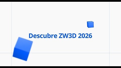 Novedades ZW3D 2026