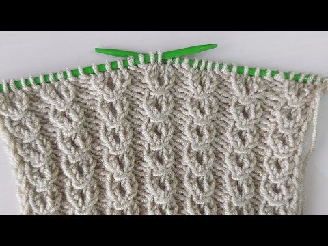 Kahve çekirdeği örgü model anlatımı 💐crochet knitting