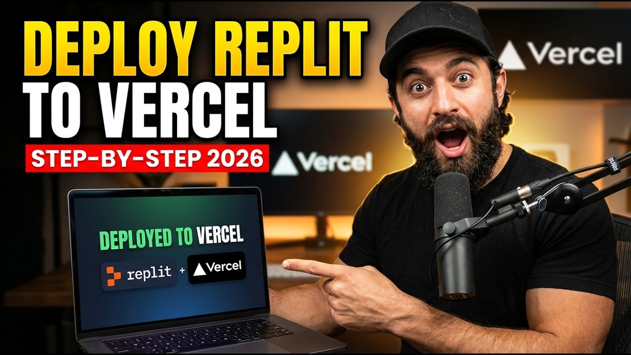 How To Deploy Replit Project on Vercel (Step-by-Step Guide 2026) - YouTube